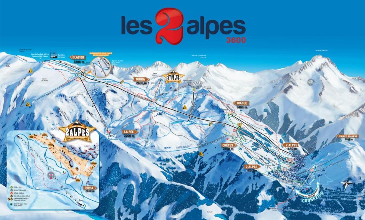 Villa Le Ponteil Les Deux Alpes Esterno foto